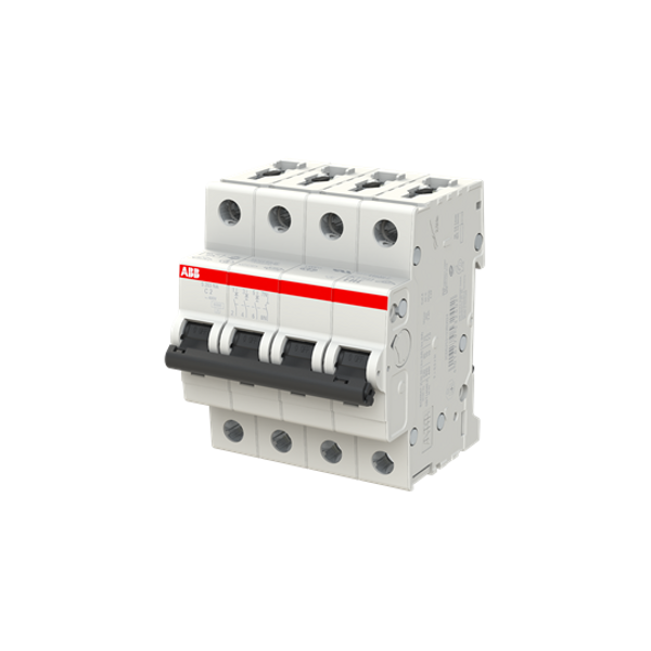 S203-B2NA Miniature Circuit Breaker - 3+NP - B - 2 A image 3