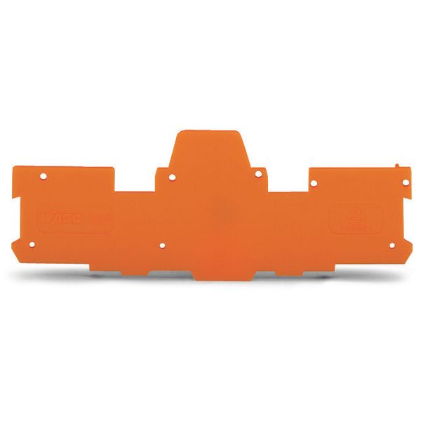 Seperator plate 1.1 mm thick oversized orange image 1