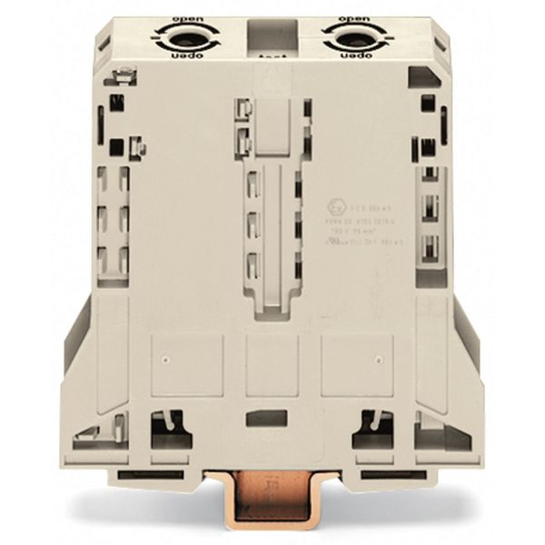 2-conductor through terminal block 95 mm² suitable for Ex e II applica image 1