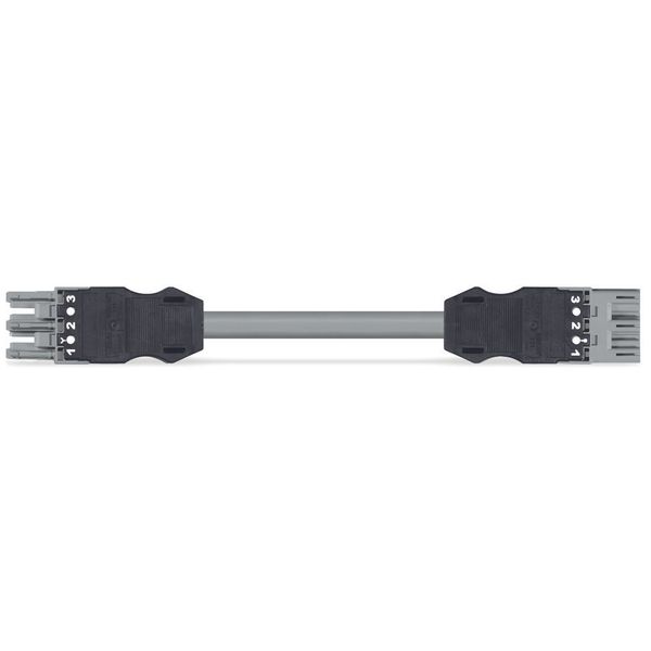 pre-assembled interconnecting cable;Eca;Socket/plug;gray image 2