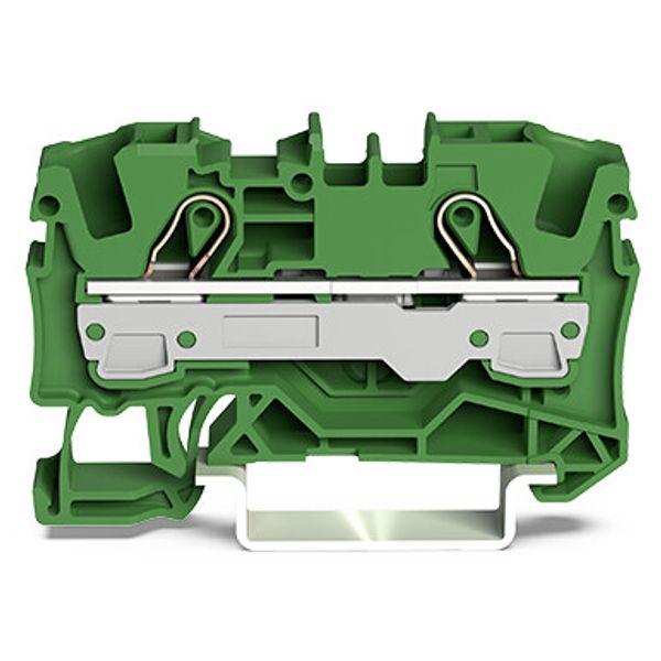 2-conductor through terminal block 6 mm² suitable for Ex e II applicat image 1