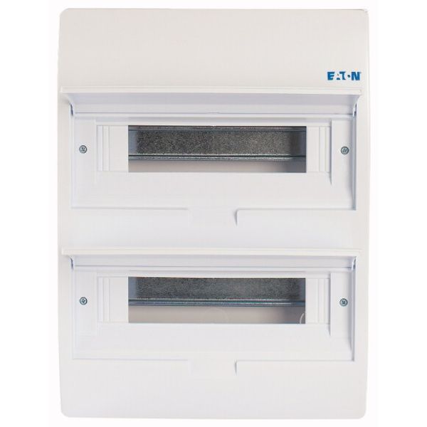 ECO Compact distribution board, flush mounting, 2-rows, 12 MU, IP40 image 2
