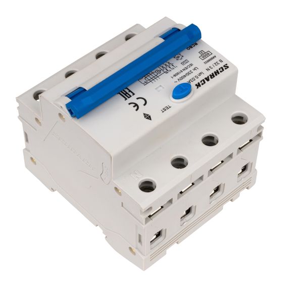 Combined MCB/RCD (RCBO) 3+N, AMPARO 6kA, B 32A, 30mA, Typ A image 7