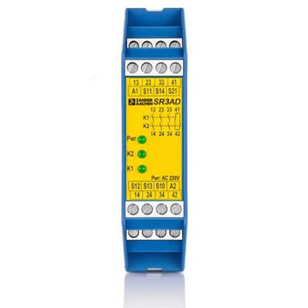 SR3AD - 3NO/1NC antivalent - safety module image 1