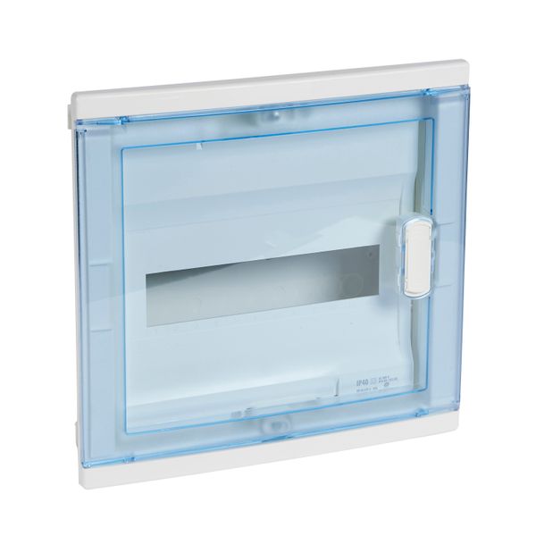 Built-in box with transparent door 12+2 MOD image 1