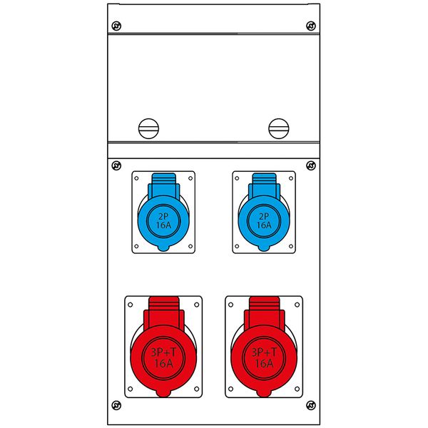 SURF.MOUNT.DISTRIBUTION ASSEMBLY BLOCK4 image 1