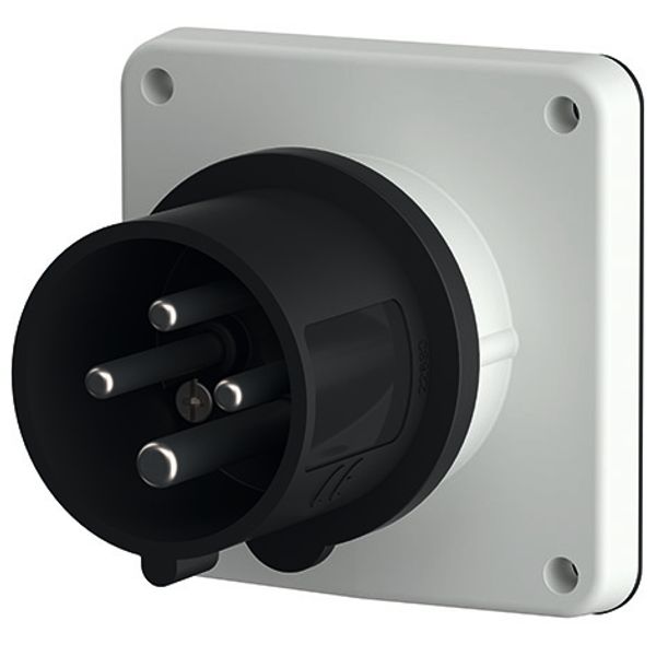 Mennekes Panel mounted inlet, 16A4p7h500V, IP44 814 image 1