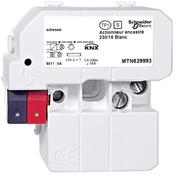 Switch actuator, flush-mounted/230/16, polar white image 5