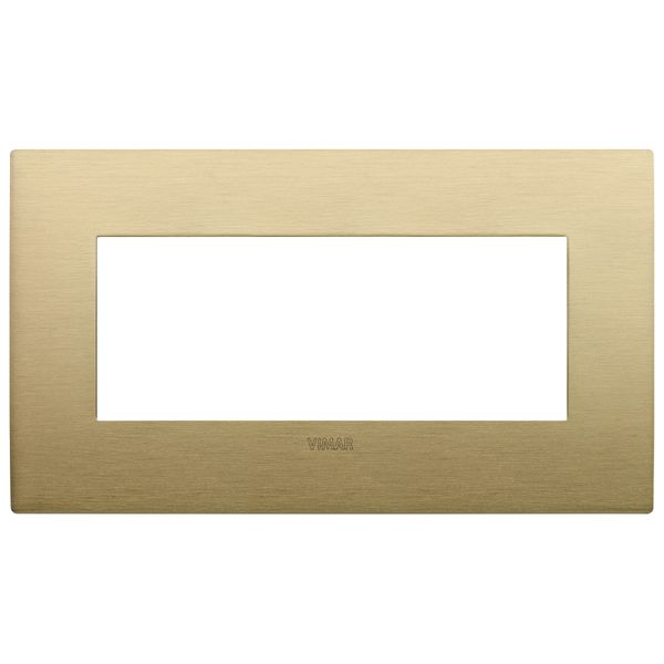 Classic plate 5M BS metal brushed brass image 1