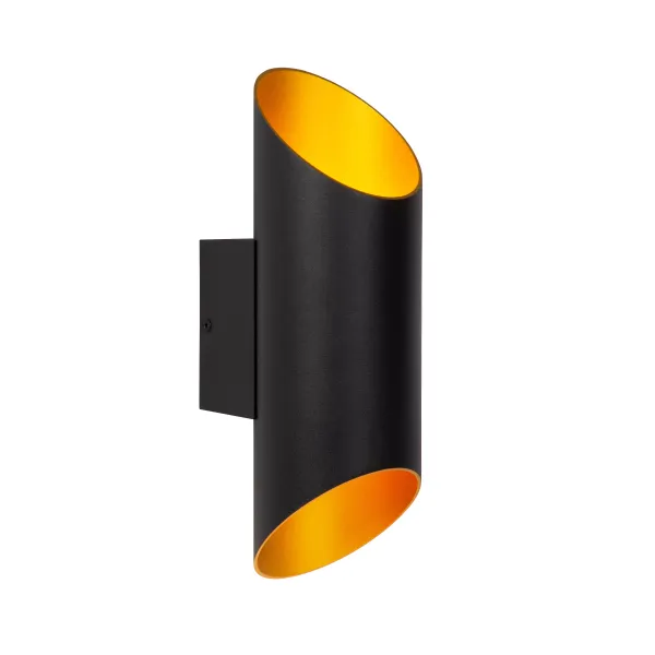 Lucide QUIRIJN - Wall light - Ø 10 cm - 1xG9 - Black image 1