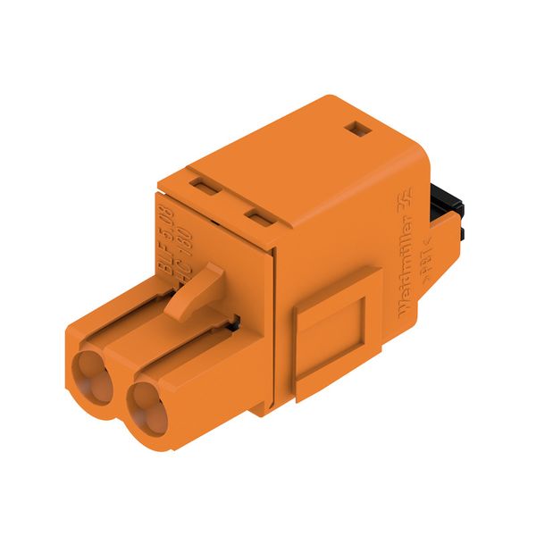 PCB plug-in connector (wire connection), 5.08 mm, Number of poles: 2,  image 2