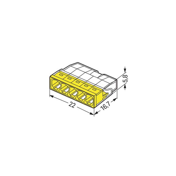 2273-205 PUSH WIRE® splicing connector; for solid conductors; max. 2.5 mm² image 2
