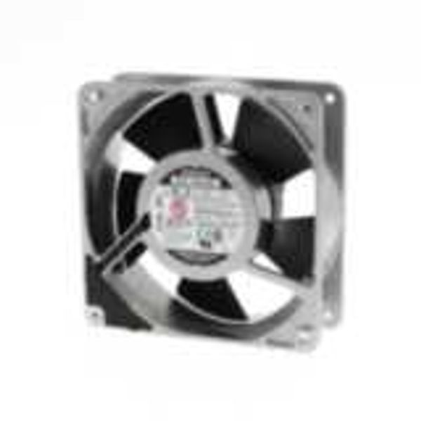 Axial Fan, plastic blade high-speed type, 120x120xt25 mm, die-cast alu image 3