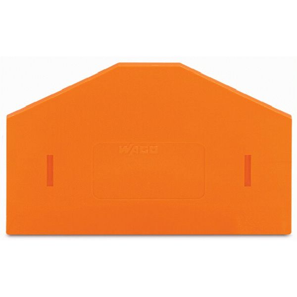 Separator plate 2 mm thick oversized orange image 2