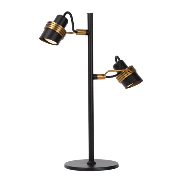 TUNDRAN Table lamp-Black-2xGU10-5W-Metal image 1