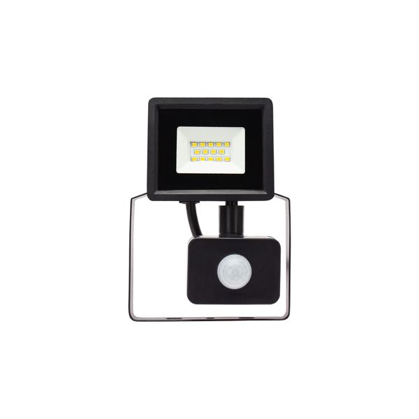 NOCTIS LUX 3 FLOODLIGHT 10W NW 230V IP44 114x150x53mm BLACK with PIR sensor image 9