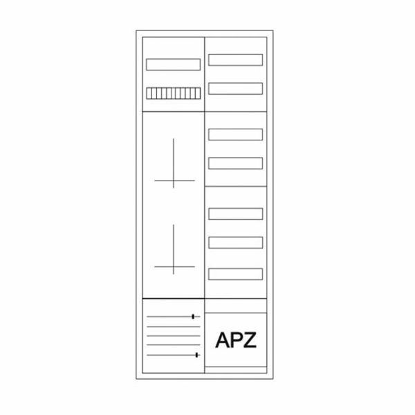 ZSD-2ZV-1400/APZ Eaton Metering Board ZSD meter cabinet equipped image 1