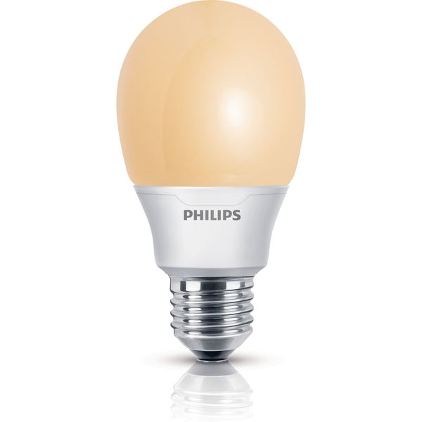CFL Bulb Softone Flame Bulb E27 11W 2200K 500lm FR 1PF image 1