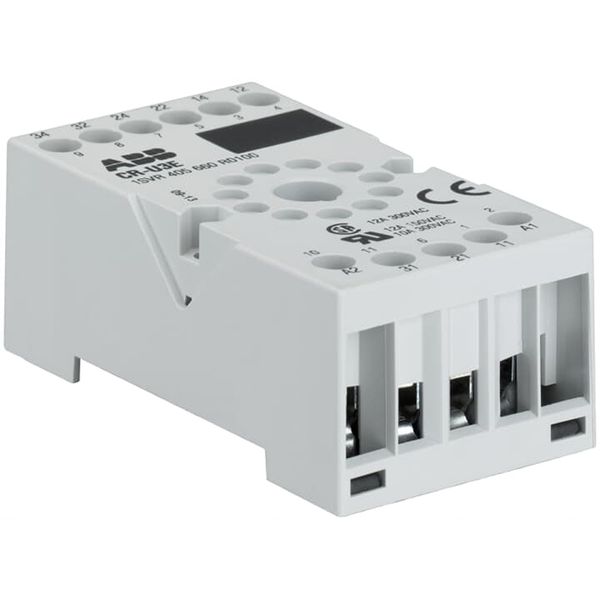 Socket for 3 c/o cr-u relais image 1