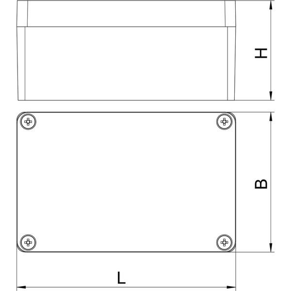 Mx 221209 CR3 Aluminium empty housing surface can be coated 220x120x90 image 2