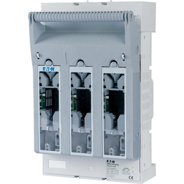 NH fuse-switch 3p box terminal 35 - 150 mm², mounting plate, light fuse monitoring, NH1 image 6