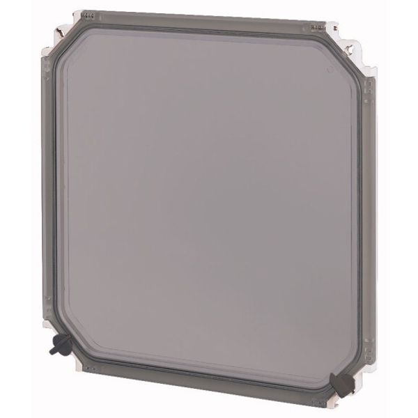 Door, transparent smoky gray, for cap CI44 image 1
