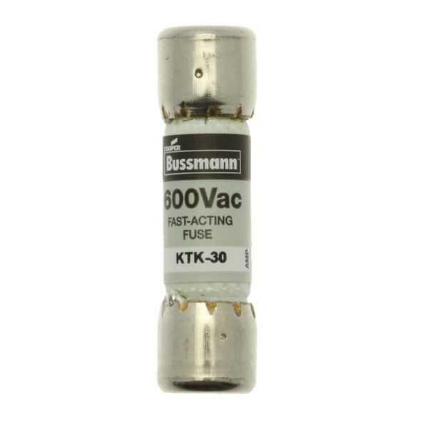 Fuse-link, low voltage, 7.5 A, AC 600 V, 10 x 38 mm, supplemental, UL, CSA, fast-acting image 2