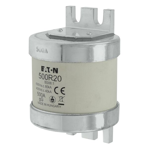 Fuse-link, low voltage, 500 A, AC 660 V, BS88, 74 x 112 mm, gL/gG, BS image 6