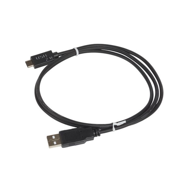USB 2.0 cord Type-C male to usb-A male 1 meter image 1