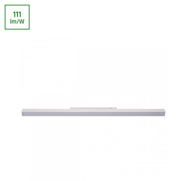 SYSTEM SHIFT BASIC - LINE M LINEAR LUMINAIRE 600MM 20W 2700K WHITE image 1