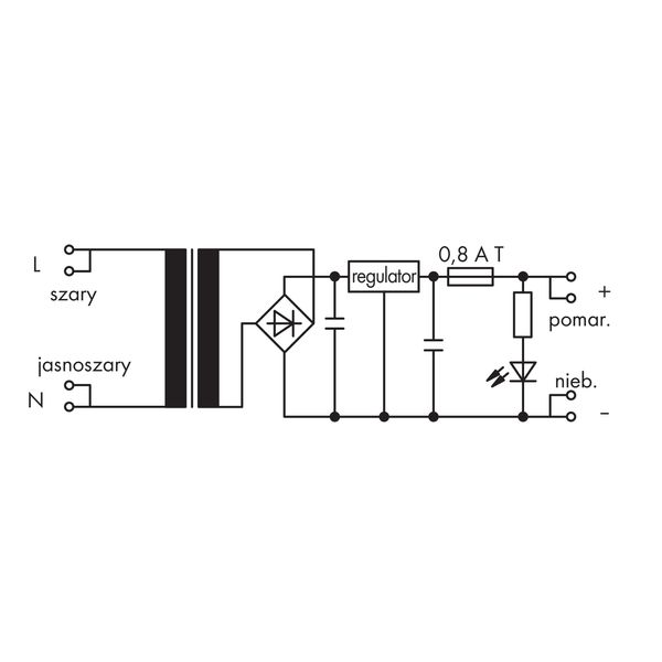 stabilized power supply Input voltage: 230 VAC 12 VDC output voltage image 5