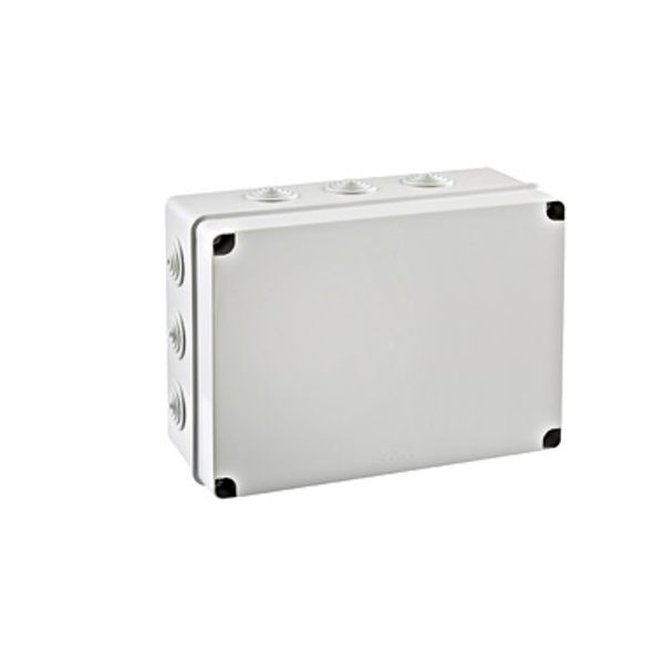 Junction Box IP65, H=253 W=342 D=132, 12xM40, halogen-free image 1