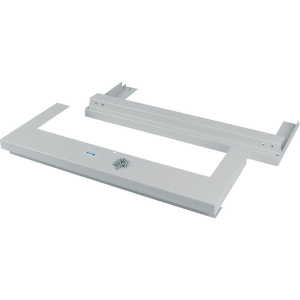 Top/Bottom-panel for Surface-Mounting Installation distribution board, with cut-out for cable entry, WxD=600x249mm image 4