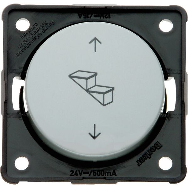 Reverse polity push-button, 4 cont, impr for steps, Integro - mod ins, image 1