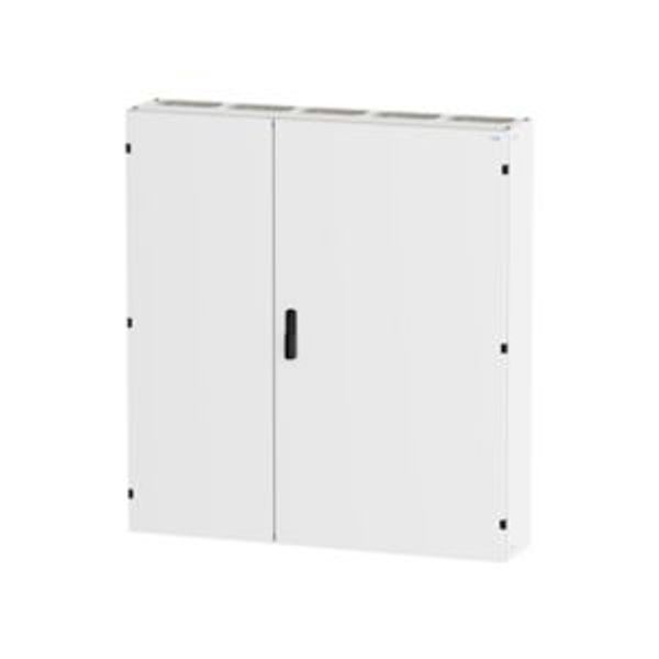 Wall-mounted enclosure EMC2 empty, IP55, protection class II, HxWxD=1400x1300x270mm, white (RAL 9016) image 1