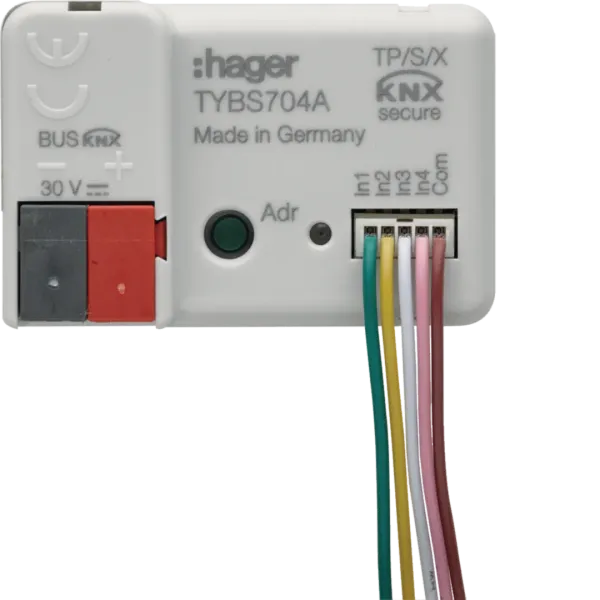 Binary input 4-fold, KNX Secure, UP image 1