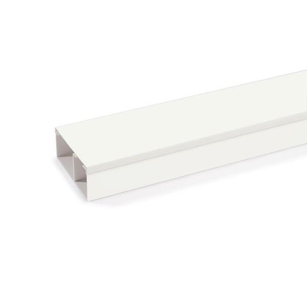 LE 60190 TW rws  Channel LE, for cable storage, 2000x190x60, pure white Polyvinyl chloride image 1