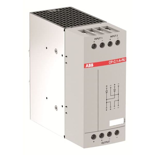 CP-C.1-A-RU-L Redundancy unit for power supplies In: 2x20A, Out: 1x40A image 1