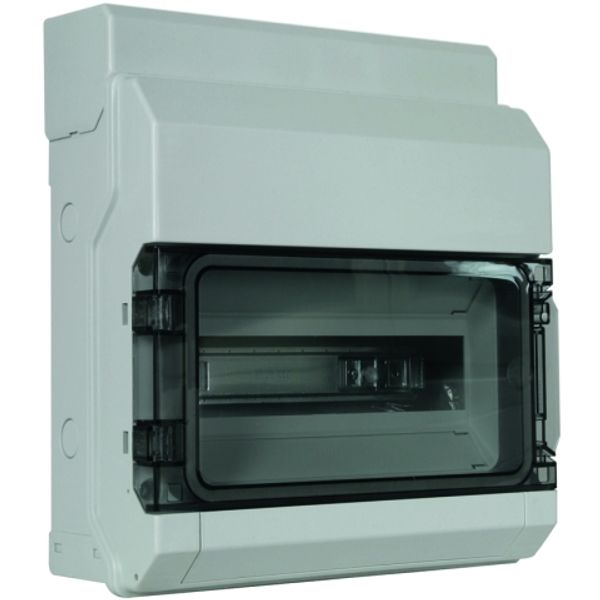 Surface mountable insulating encl. IP 54 for DIN rail mounted devices  image 1