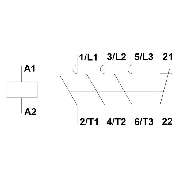 Contactor 3-pole, CUBICO Mini, 5,5kW, 12A, 1NC, 24VAC image 12