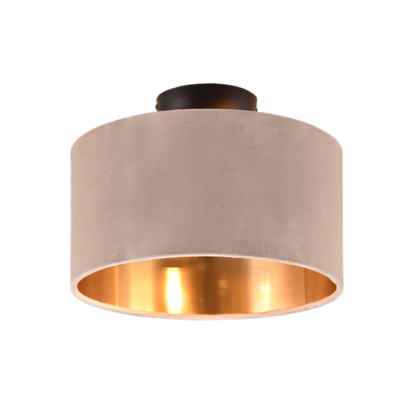Julieta ceiling lamp 2xE14 beige image 1