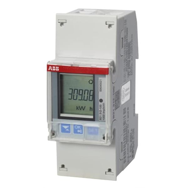 B21 312-100, Energy meter'Silver', Modbus RS485, Single-phase, 5 A image 3