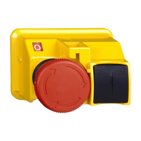 TeSys GV2 - Emergency stop pushbutton - latching - turn to release image 1