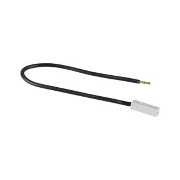 Plug with cable 6mm², L=320mm, black image 2