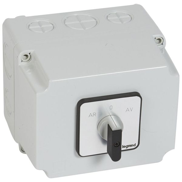 Cam switch - 3-phase motor switch forward/reverse, 1 speed - PR 40 - box image 1