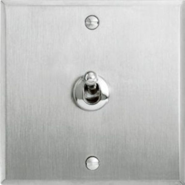 Art d'Arnould universe Two-way memory or lever switch 10A - brushed steel image 1