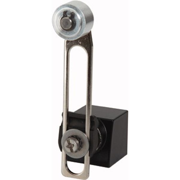 Adjustable roller lever, D=18mm, metal image 1
