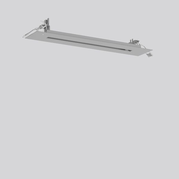 Recessed frame L 330 B 68 H 1 HE 75 colour: silver image 1