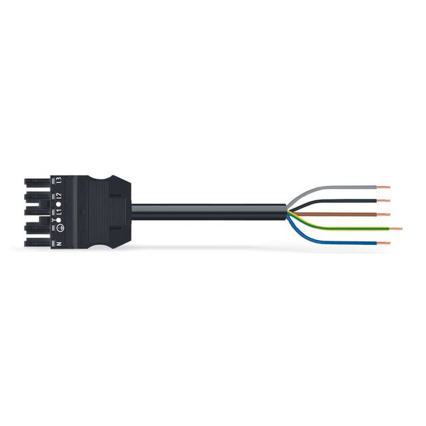 pre-assembled interconnecting cable Eca Socket/plug pink image 5