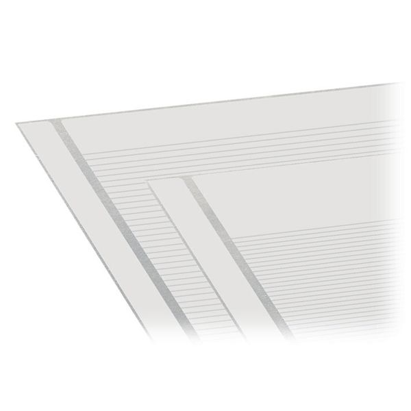 Marking strips as a DIN A4 sheet Strip width 5 mm white image 1
